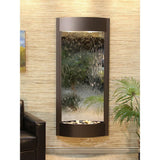 Adagio Indoor Waterfall, Wall-Mounted with Light | 69" x 32" | Pacifica Waters